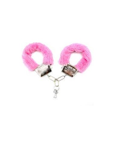 Esposas metálica recubiertas de peluche