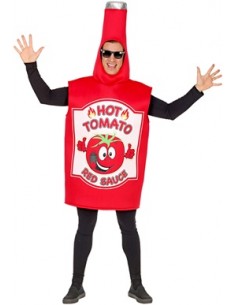 DISFRAZ DE KETCHUP ADULTO...