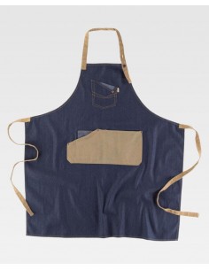 Delantal Vaquero Con Peto...