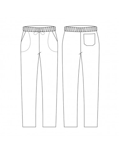 Pantalon Cocina Egochef Y202107 Tomato