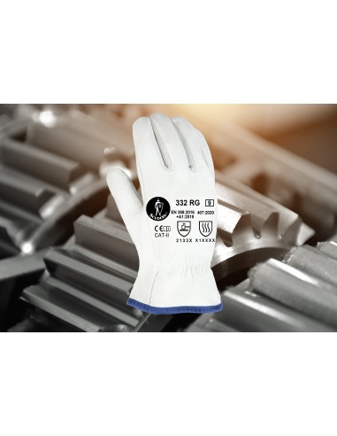 Guante Cuero 332RG Jomiba