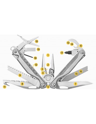 Leatherman 19 Usos CHARGE®+ TTI con...