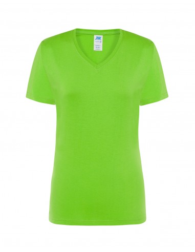 Camiseta Sra. Algodón Cuello Pico...