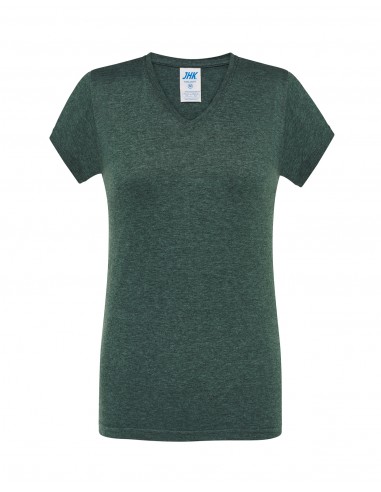 Camiseta Sra. Algodón Cuello Pico...