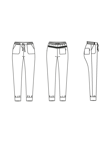 Pantalón Microfibra Jogger 704700 Garys