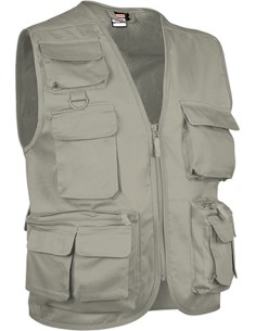 Chaleco Multibolsillos Safari