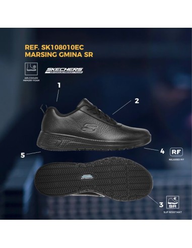 Zapato Skechers Marsing-Gmina Mujer...