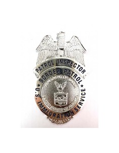 Placa Border Patrol...