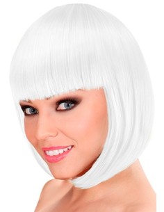Peluca Corta Blanca 09754...