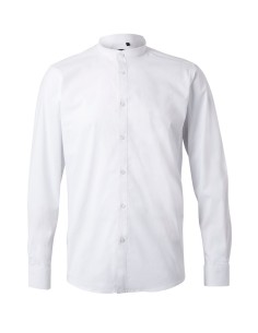 Camisa Cuello Mao M7L Stretch 405013S Velilla