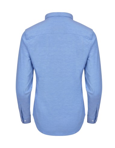 Camisa Sra. M/Larga Stretch Tejido...