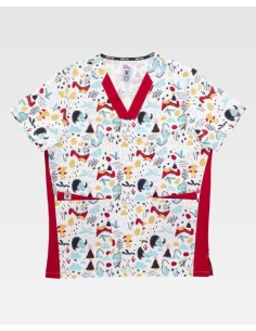 Casaca Stretch Estampada...