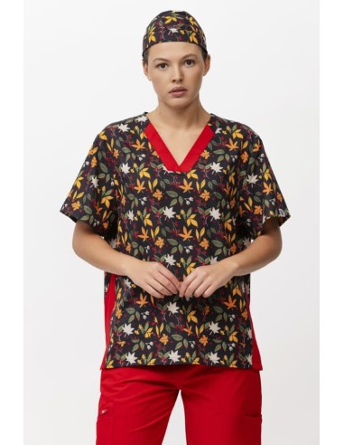 Casaca Stretch Estampada Otoño B9869