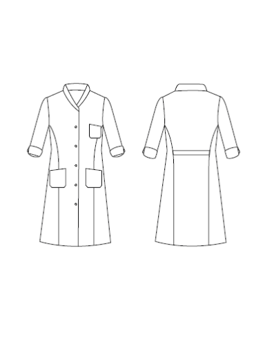 Bata Sra. manga 3/4 Laura 542000