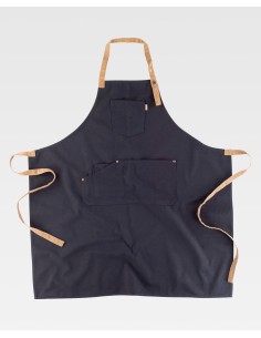 Delantal con Peto Canvas –...