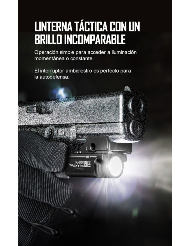 Linterna Arma Corta oLIGHT Valkyrie...