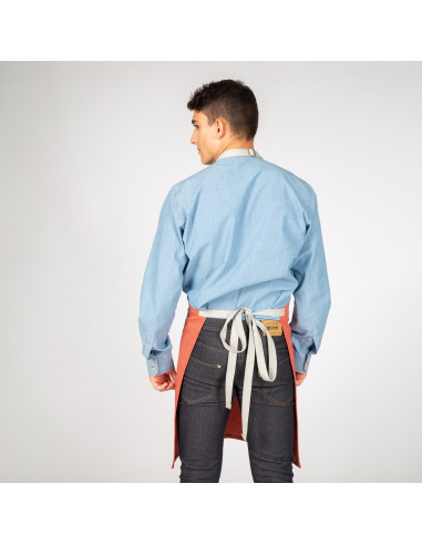 Delantal con Peto Hebilla Enlazada –...