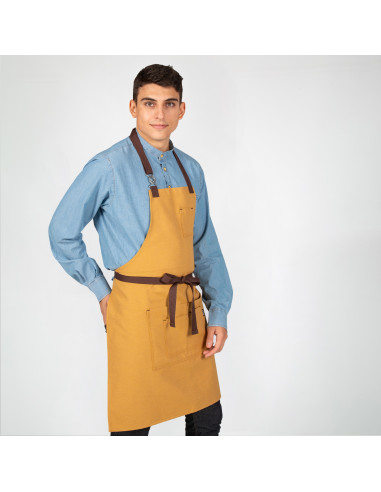 Delantal con Peto Hebilla Enlazada –...