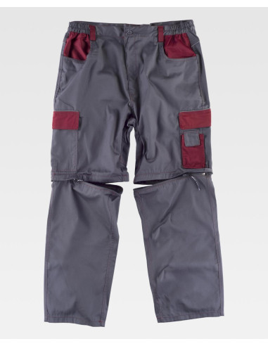 Pantalon Multibolsillos Con Refuerzos...