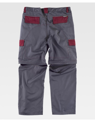 Pantalon Multibolsillos Con Refuerzos...